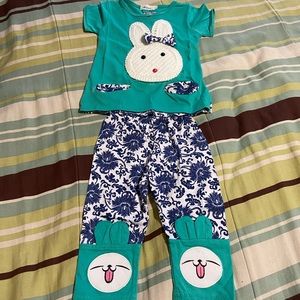 Toddler Girls Pant Set. NWT!